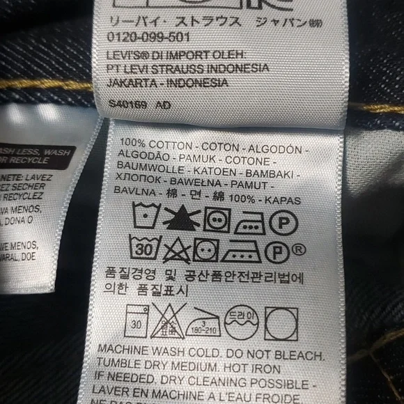 Levi's Mens 559 Relaxed Straight Fit Jeans - Picture 10 of 14